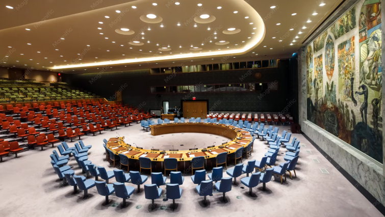 Conference hall setup